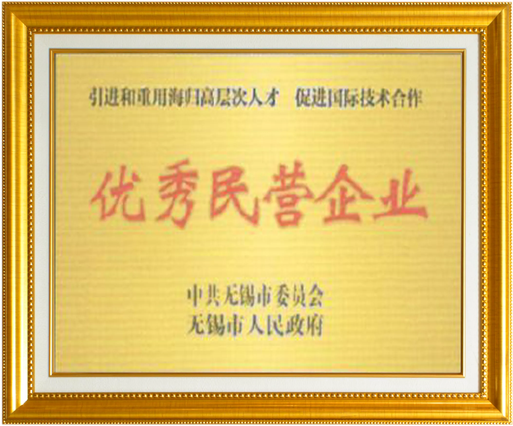优秀民营企业